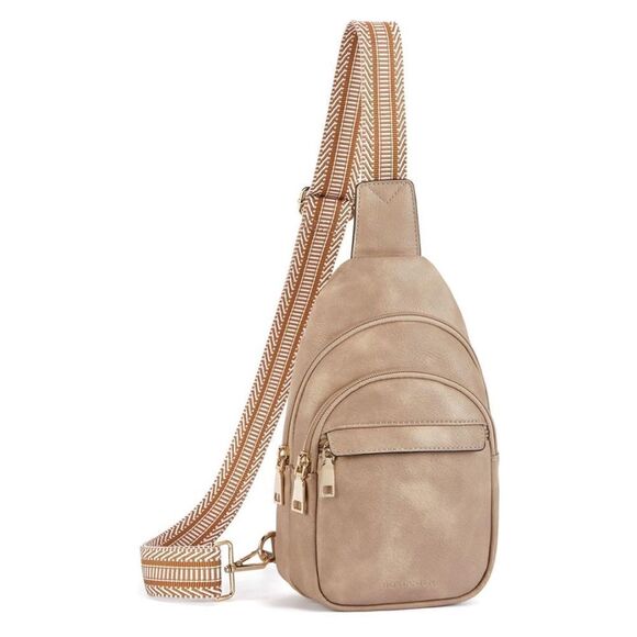 Leather Cross Body Sling Bag - Picture 1 of 5